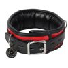 Banoch Collar leash Silver Halsband en Riem Zwart Rood met zilver 98710701 3 scaled scaled
