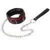 Banoch Collar leash Silver Halsband en Riem Zwart Rood met zilver 98710701 6 scaled scaled