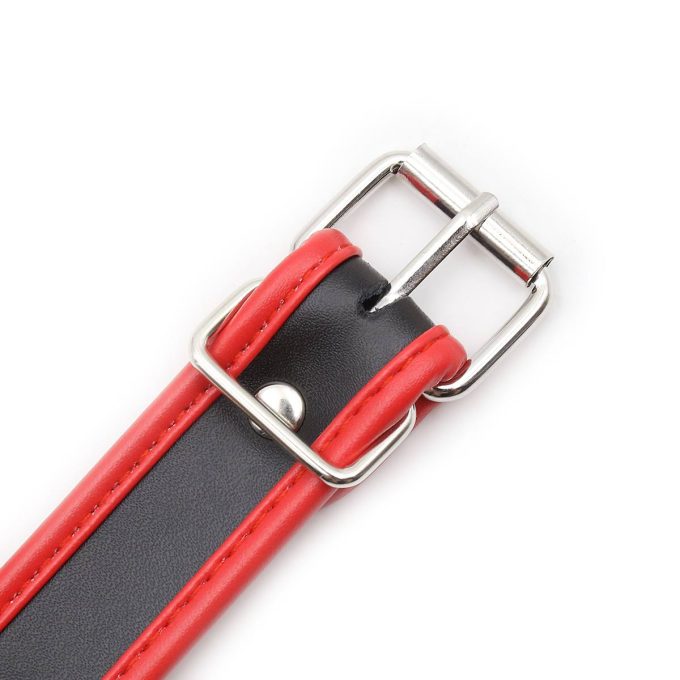 Banoch Collar of O Red Rood pu leer halsband bdsm 987101636 4