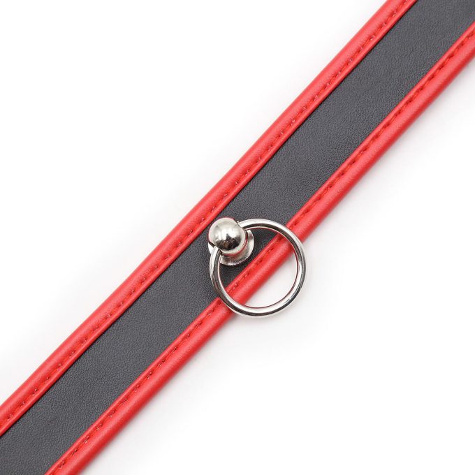 Banoch Collar of O Red Rood pu leer halsband bdsm 987101636 5