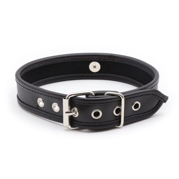 Banoch Collar of O black Zwart Pu Leer halsband bdsm 987101635 3 Banoch Collar of O black Zwart Pu Leer halsband bdsm 987101635 3