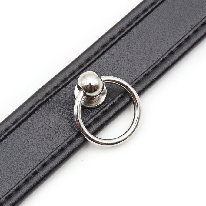Banoch Collar of O black Zwart Pu Leer halsband bdsm 987101635 4 Banoch Collar of O black Zwart Pu Leer halsband bdsm 987101635 4