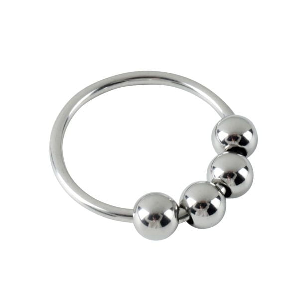 Banoch   Glansring 4balls   eikelring   cockring metaal (1)