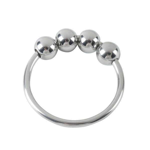Banoch   Glansring 4balls   eikelring   cockring metaal (2)