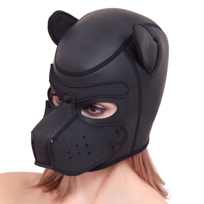 Banoch Lindo Perrito Negro Neoprene honden masker puppy zwart neopreen 987101697 3