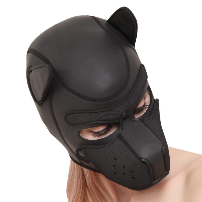 Banoch Lindo Perrito Negro Neoprene honden masker puppy zwart neopreen 987101697 4