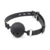 Banoch ballgag siliconen small zwart Ø 35 cm 3 1