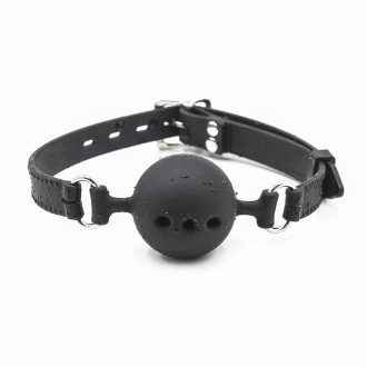 Banoch ballgag siliconen small zwart Ø 35 cm 987101339 1