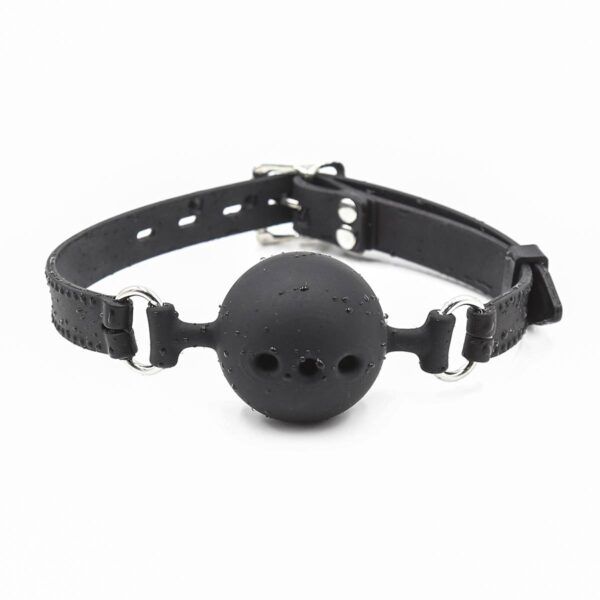 Banoch ballgag siliconen small zwart Ø 35 cm 987101339 1