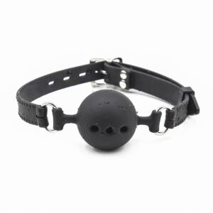 Banoch ballgag siliconen small zwart Ø 35 cm 987101339