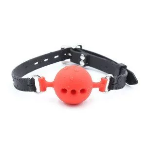 Banoch – ballgag siliconen small – rood Ø 35 cm 987101344 1
