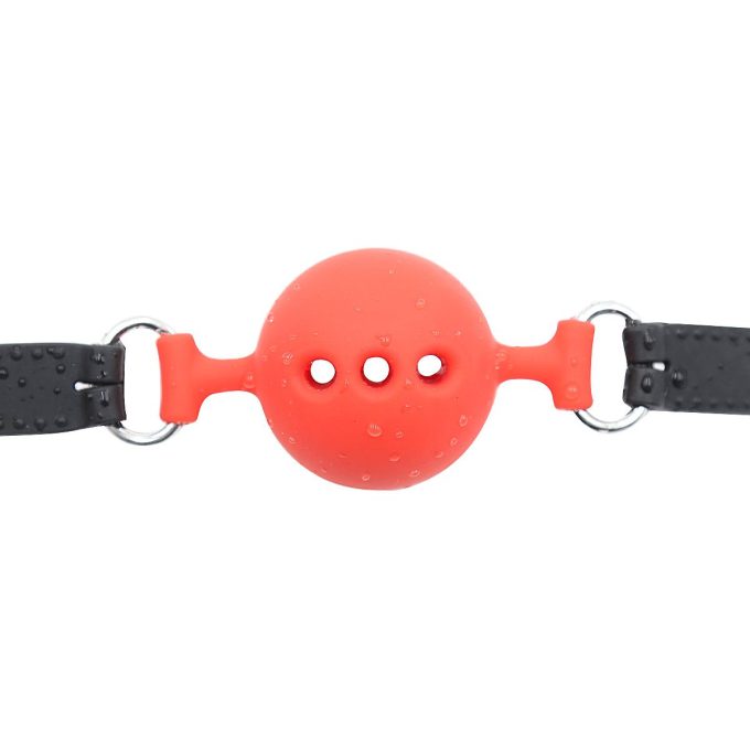 Banoch – ballgag siliconen small – rood Ø 35 cm 987101344 3 1