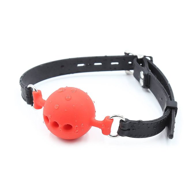 Banoch – ballgag siliconen small – rood Ø 35 cm 987101344 5 1
