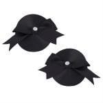 Pinch Boudoir Ribbon Diamond Tepelversiering Zwarte strik 987101597