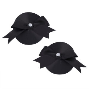 Pinch Boudoir Ribbon Diamond Tepelversiering Zwarte strik 987101597