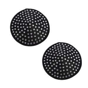 Pinch Boudoir Round Sparkle Tepelversiering Zwart tepelplakker tepelsticker 987101488 1