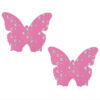 Pinch Nipple Sticker Butterfly Pink Diamond Vlinder Roze