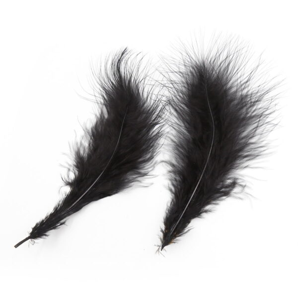 Banoch Bondage Naughty Black zwarte handboeien blindoekje en veren 987101680 4 1