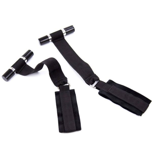 Banoch Bondageset Door Black Pt.1 Handboeien met deur te gebruiken zwart 987101677 2 Banoch Bondageset Door Black Pt.1 Handboeien met deur te gebruiken zwart 987101677 2