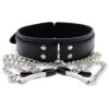 Banoch Collar Clamps Tough Black zwarte halsband met tepelklemmen 987101682