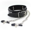 Banoch Collar Clamps Tough Black zwarte halsband met tepelklemmen 987101682 2