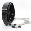Banoch Collar Clamps Tough Black zwarte halsband met tepelklemmen 987101682 3
