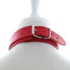 Banoch Collar Clamps Warning Red rode halsband met tepelklemmen 987101684 3 Banoch Collar Clamps Warning Red rode halsband met tepelklemmen 987101684 3