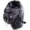 Banoch Depraved Stopper Black Zwart masker van pu Leer 1 Banoch Depraved Stopper Black Zwart masker van pu Leer 1