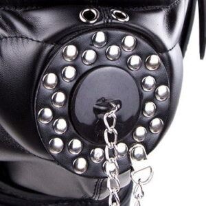 Banoch Depraved Stopper Black Zwart masker van pu Leer 2 1