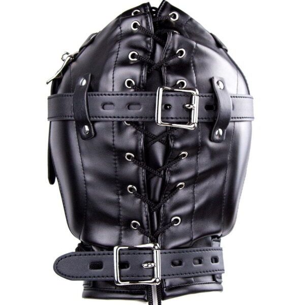 Banoch Depraved Stopper Black Zwart masker van pu Leer 4 1 Banoch Depraved Stopper Black Zwart masker van pu Leer 4 1