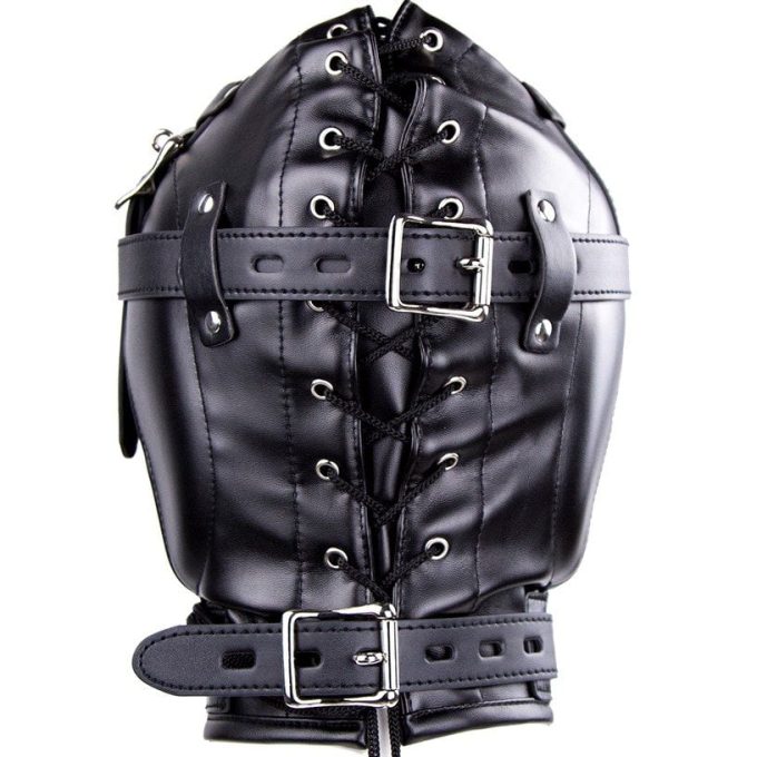 Banoch Depraved Stopper Black Zwart masker van pu Leer 4 1 Banoch Depraved Stopper Black Zwart masker van pu Leer 4 1