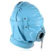 Banoch Depraved Stopper Blue Blauw masker van pu Leer 987101718 3