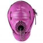 Banoch Depraved Stopper Pink Roze masker van pu Leer 987101717