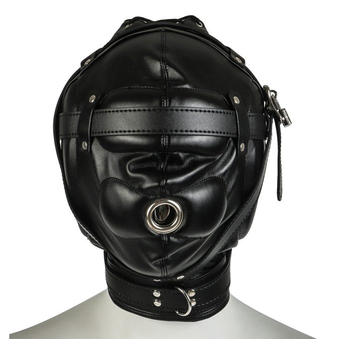 Banoch Foraminis bondagemasker met slotjes 987101711 1