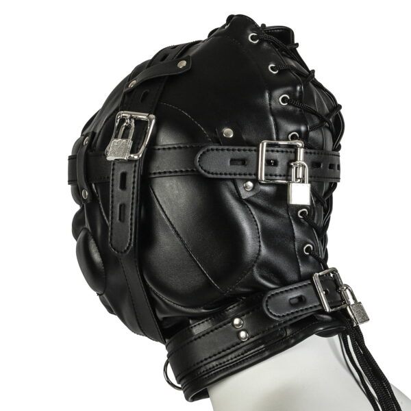 Banoch Foraminis bondagemasker met slotjes 987101711 4 Banoch Foraminis bondagemasker met slotjes 987101711 4