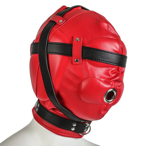 Banoch Foraminis rood met zwart bondagemasker 987101712 2