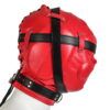 Banoch Foraminis rood met zwart bondagemasker 987101712 3