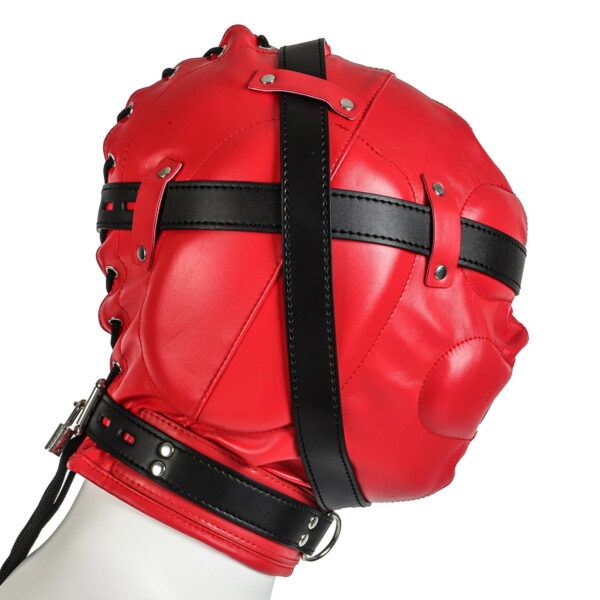 Banoch Foraminis rood met zwart bondagemasker 987101712 3