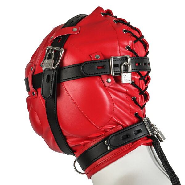 Banoch Foraminis rood met zwart bondagemasker 987101712 4