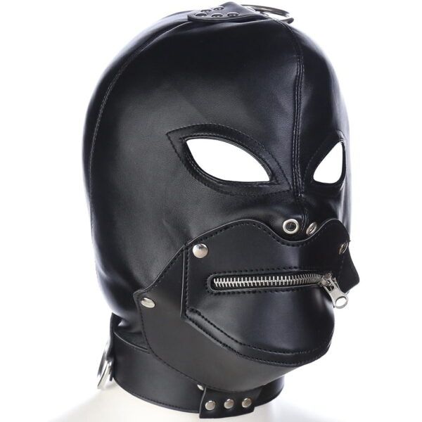 Banoch Gimp1 Black zwart pu masker 987101709 3 Banoch Gimp1 Black zwart pu masker 987101709 3