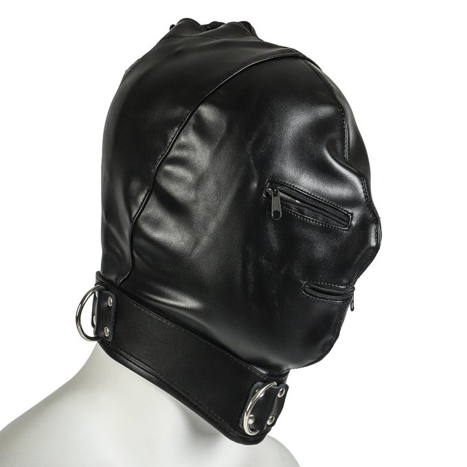 Banoch Gimp2 Black zwart bondage masker van pu leer bdsm 987101714 2 Banoch Gimp2 Black zwart bondage masker van pu leer bdsm 987101714 2