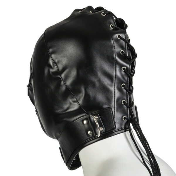 Banoch Gimp2 Black zwart bondage masker van pu leer bdsm 987101714 4