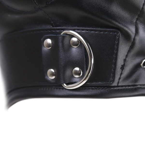 Banoch Gimp2 Black zwart masker van pu leer 987101714 12