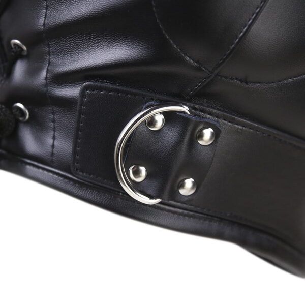 Banoch Gimp2 Black zwart masker van pu leer 987101714 13