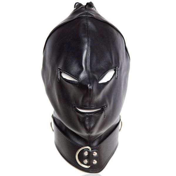 Banoch Gimp2 Black zwart masker van pu leer 987101714 2