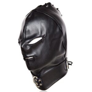 Banoch Gimp2 Black zwart masker van pu leer 987101714 4