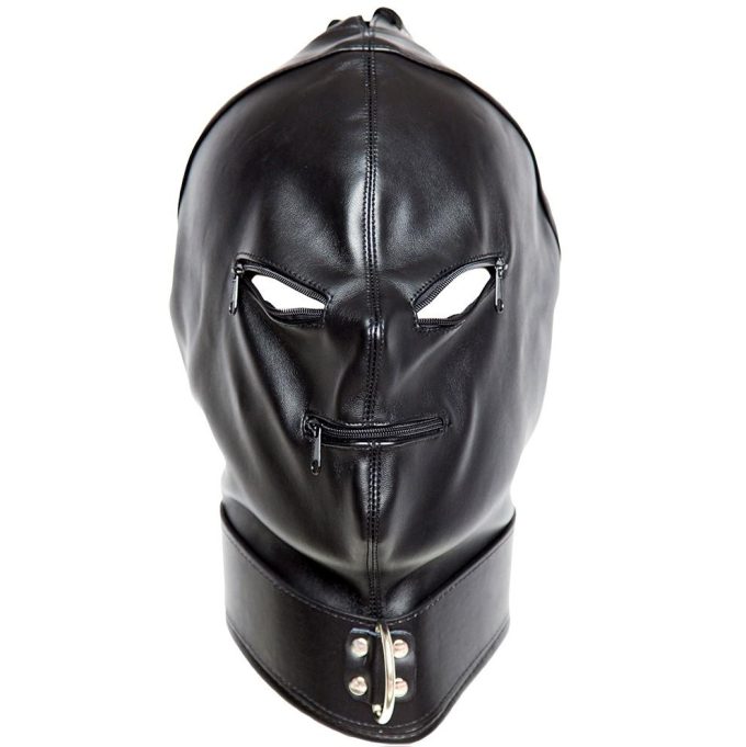 Banoch Gimp2 Black zwart masker van pu leer 987101714 Banoch Gimp2 Black zwart masker van pu leer 987101714