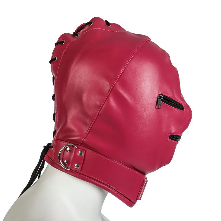 Banoch Gimp2 Pink Roze bondage Masker van pu leer 987101715 3