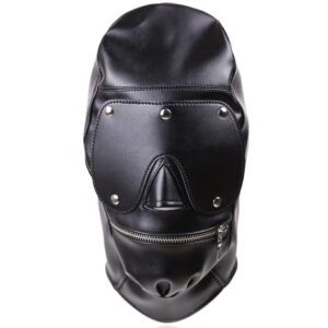 Banoch Gimp3 Black zwart masker van pu leer 987101724