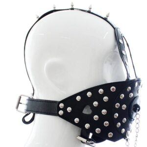 Banoch Mask Punk Stopper Black zwart pu leer masker 987191708 1